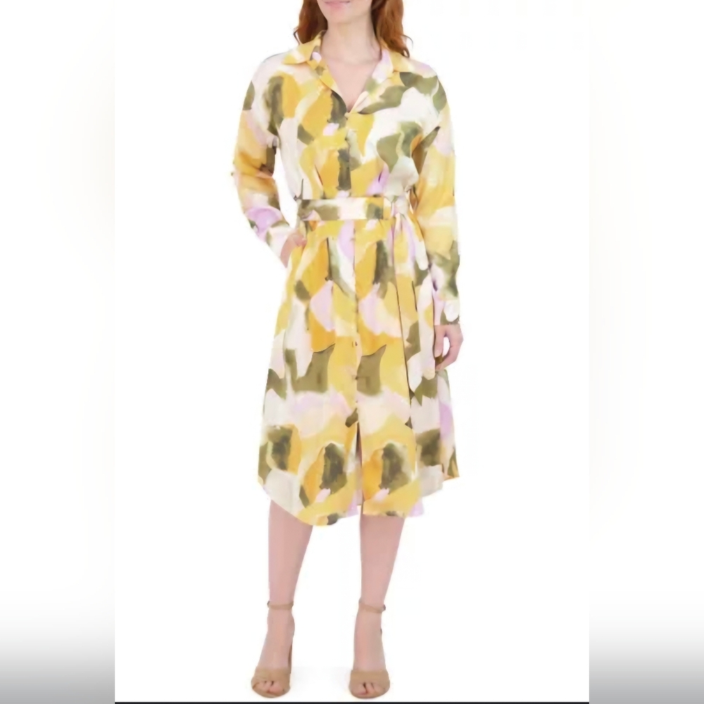 Floral Print Midi Dress